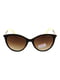 Сонцезахисні окуляри коричневі | 6271220 | фото 2