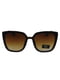 Сонцезахисні окуляри коричневі | 6271223 | фото 2