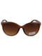 Сонцезахисні окуляри коричневі | 6271234 | фото 2