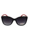 Сонцезахисні окуляри чорно-червоні | 6271238 | фото 2
