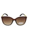 Сонцезахисні окуляри коричневі | 6271259 | фото 2