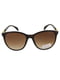 Сонцезахисні окуляри коричневі | 6271325 | фото 2