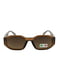 Сонцезахисні окуляри коричневі | 6271336 | фото 2