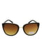Сонцезахисні окуляри коричневі | 6271352 | фото 2
