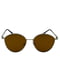 Сонцезахисні окуляри коричневі | 6271362 | фото 2