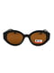Сонцезахисні окуляри коричневі | 6271377 | фото 2