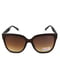 Сонцезахисні окуляри коричневі | 6271413 | фото 2