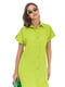 Сукня-сорочка салатового кольору | 6272517 | фото 4