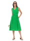 Сукня А-силуету зелена | 6272521 | фото 2