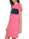 Платье-футболка розовое с принтом | 6273328 | фото 3