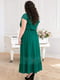 Платье А-силуэта зеленое | 6271688 | фото 3