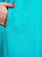 Сукня-туніка бірюзова з принтом | 6271708 | фото 3