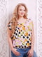 Блуза комбинированной расцветки | 6271727 | фото 2