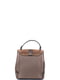 Сумка-рюкзак серо-коричневая | 6274044 | фото 4