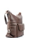 Сумка-рюкзак сіро-коричнева | 6274073 | фото 2