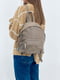 Рюкзак серо-коричневый | 6274369 | фото 2