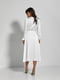 Платье А-силуэта белое | 6269927 | фото 2