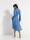 Платье А-силуэта голубое | 6269940 | фото 2