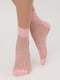 Носки розовые с рисунком | 6275397 | фото 2