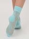 Шкарпетки бірюзові з малюнком | 6275398 | фото 3