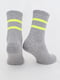 Шкарпетки сірі в смужку | 6275485 | фото 2