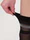 Носки черные в полоску | 6275571 | фото 2