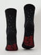 Шкарпетки чорні з малюнком | 6275585 | фото 3