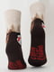 Носки коричнево-бежевые с рисунком | 6275586 | фото 3
