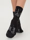 Носки черные с рисунком | 6275607 | фото 6