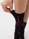 Шкарпетки чорні з малюнком | 6275608 | фото 3