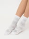Шкарпетки білі з малюнком | 6275610