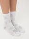 Шкарпетки білі з малюнком | 6275610 | фото 2