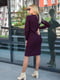 Сукня-светр фіолетова | 6269454 | фото 4