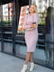 Сукня- светр рожева | 6269455 | фото 3