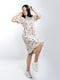 Сукня-футляр біла з візерунком | 6269492 | фото 4