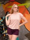 Блуза персикового цвета | 6269724 | фото 3