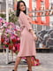 Платье-рубашка розовое | 6269590 | фото 2