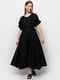 Сукня А-силуету чорна | 6276295 | фото 3