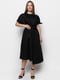 Сукня А-силуету чорна | 6276437 | фото 3