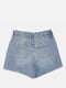 Шорты джинсовые для беременных синие | 6279435 | фото 2