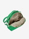 Рюкзак кожаный зеленый | 6279924 | фото 5