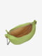 Сумка-бананка красная оливковая кожаная | 6279955 | фото 4