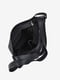 Сумка-рюкзак черная кожаная | 6280051 | фото 4