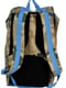 Рюкзак цвета хаки с принтом | 5966114 | фото 2