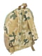 Рюкзак цвета хаки с принтом | 5966118 | фото 3