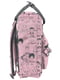 Рюкзак розовый в принт | 5970474 | фото 3