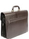 Чоловічий портфель з екошкіри Jurom 0-30-112 коричневий | 6276573 | фото 4