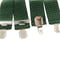 Підтяжки чоловічі зелені KWM, Німеччина 110 на 3,6 см 990236 | 6277448 | фото 2