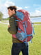 Рюкзак туристический голубой 60+10L | 6277788 | фото 5