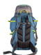 Рюкзак туристический голубой 60+10L | 6277788 | фото 2